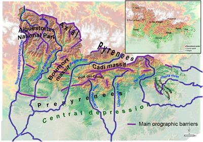 The power of geohistorical boundaries for modeling the genetic background of human populations: The case of the rural catalan Pyrenees